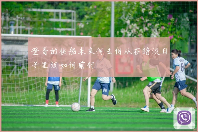登哥的快船未来何去何从在暗淡日子里该如何前行